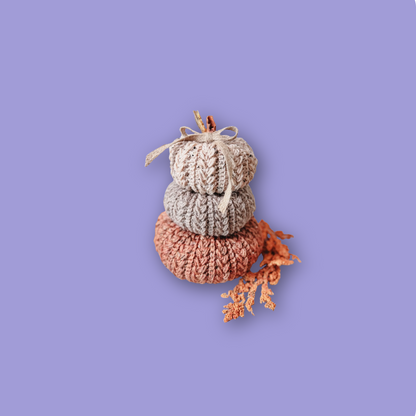 Pumpkin Stack Crochet Pattern