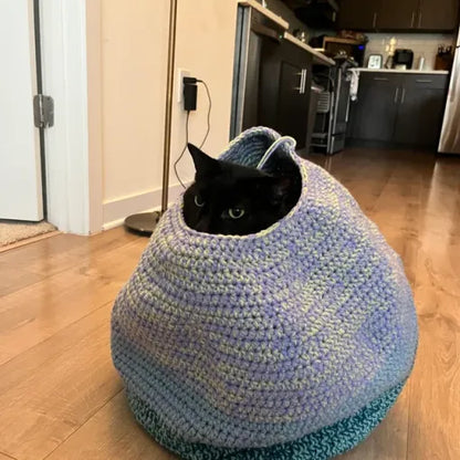 Combo 3-in-1 Cat Pod Crochet Pattern