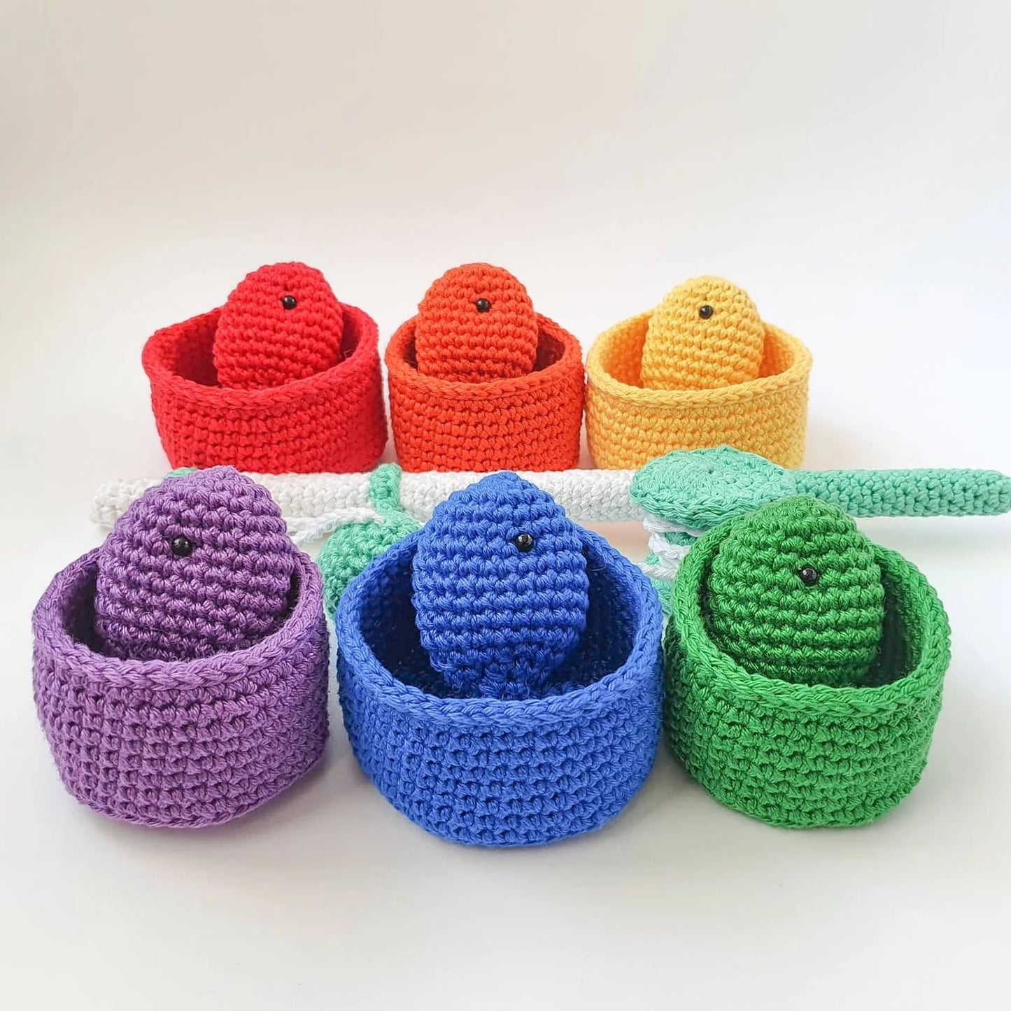 Baby Toys Fish Set Crochet Pattern