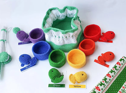 Baby Toys Fish Set Crochet Pattern