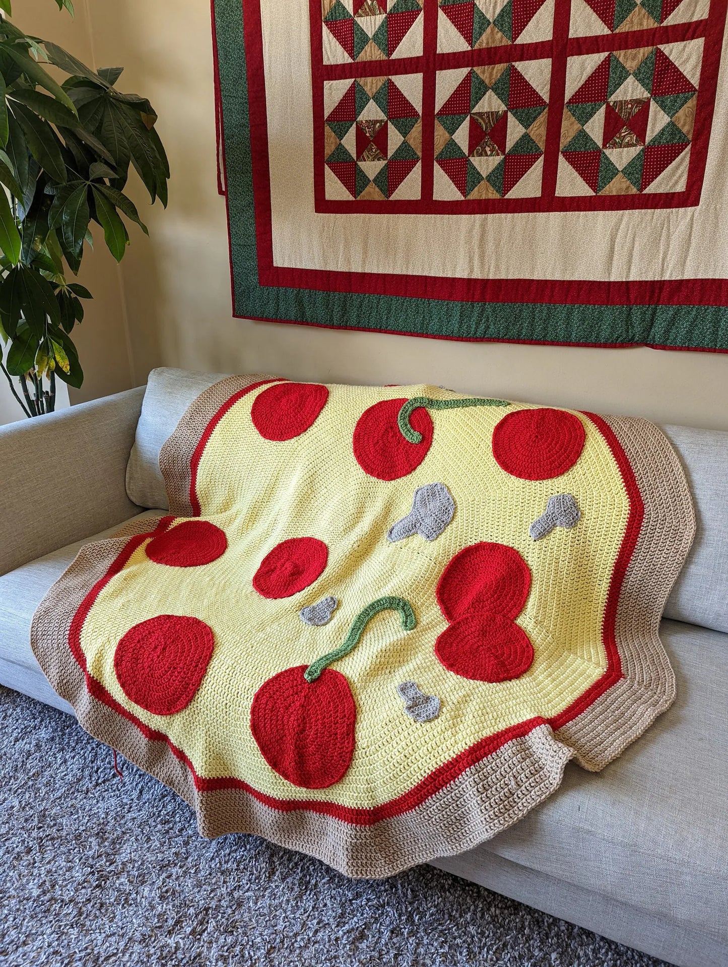 The "Pizza Lover" Set Crochet Pattern