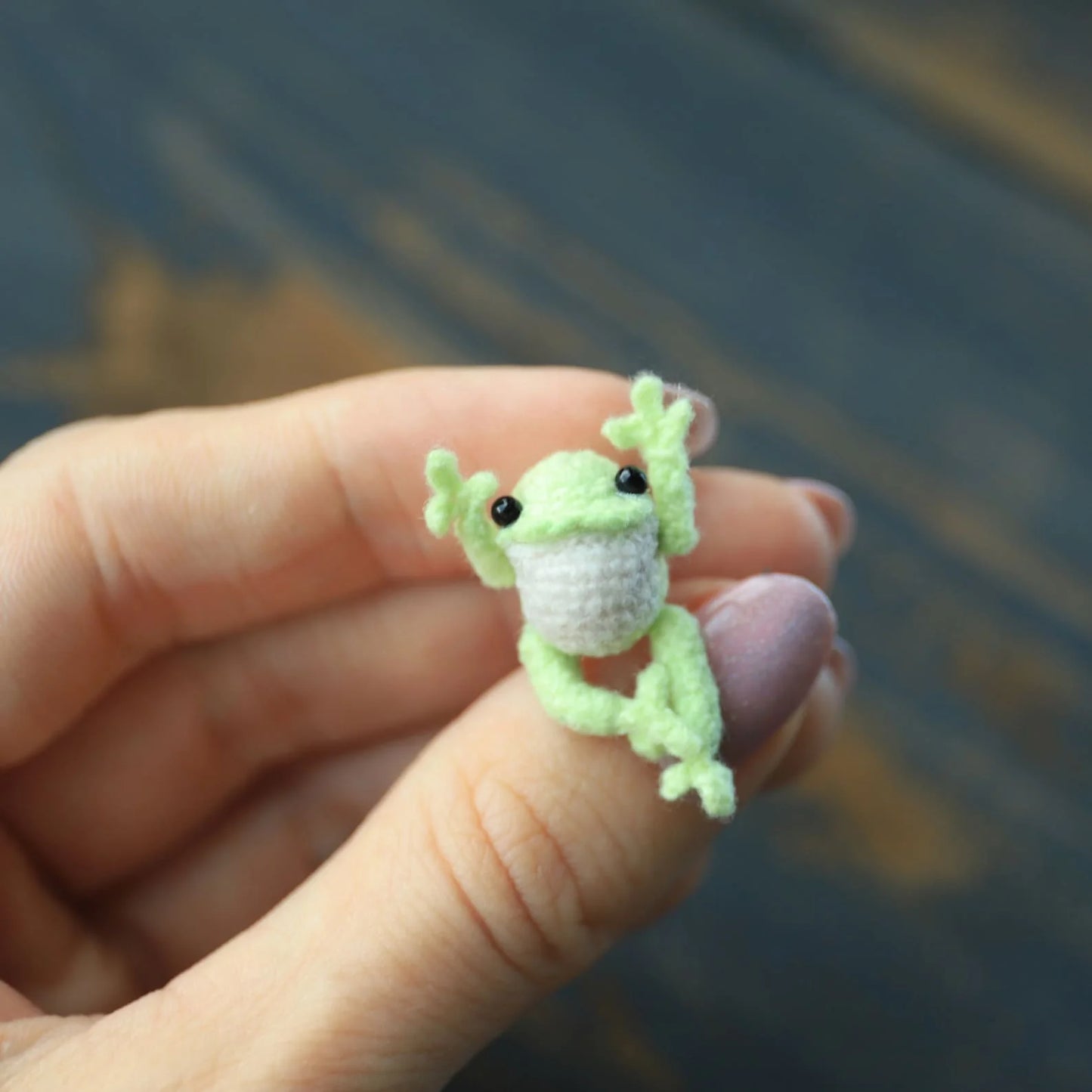 Mini Froggy Plush Crochet Pattern