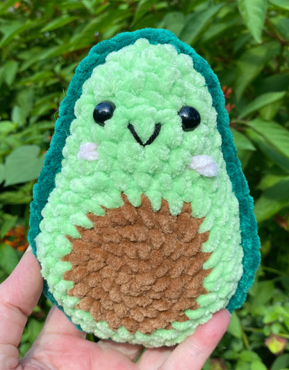 Avocado No Sew Crochet Pattern