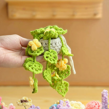 Drooping Monstera Flower Crochet Pattern