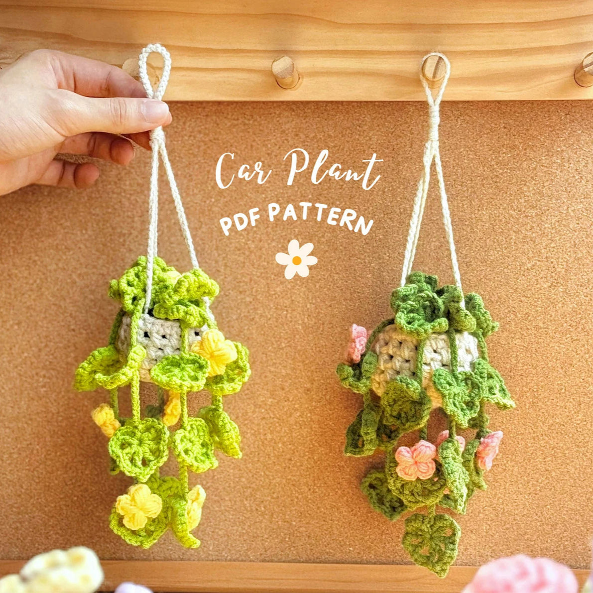 Drooping Monstera Flower Crochet Pattern