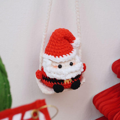 Hanging Santa Claus Crochet Pattern