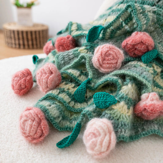 Blossom Heart Blanket Crochet Pattern