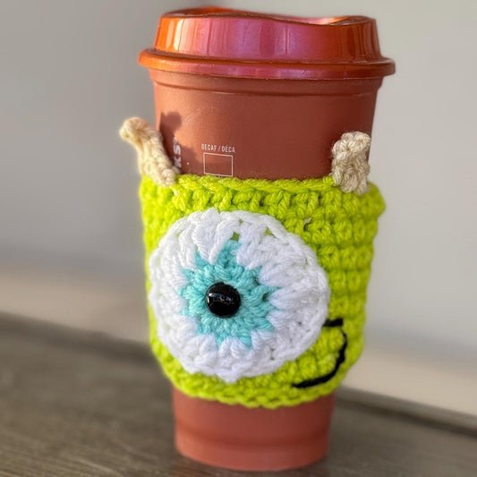 Monster Buddy Cup Cozy Crochet Pattern