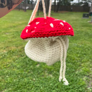 Fairycore Toadstool Bag  Crochet Pattern