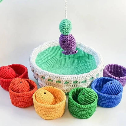 Baby Toys Fish Set Crochet Pattern