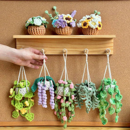 9-in-1 Hanging Garden Crochet Pattern Bundle (PDF)