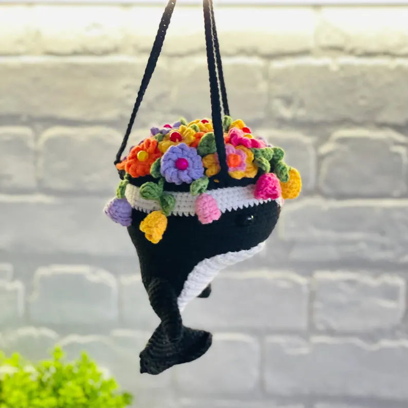Plant Whale Crochet Pattern
