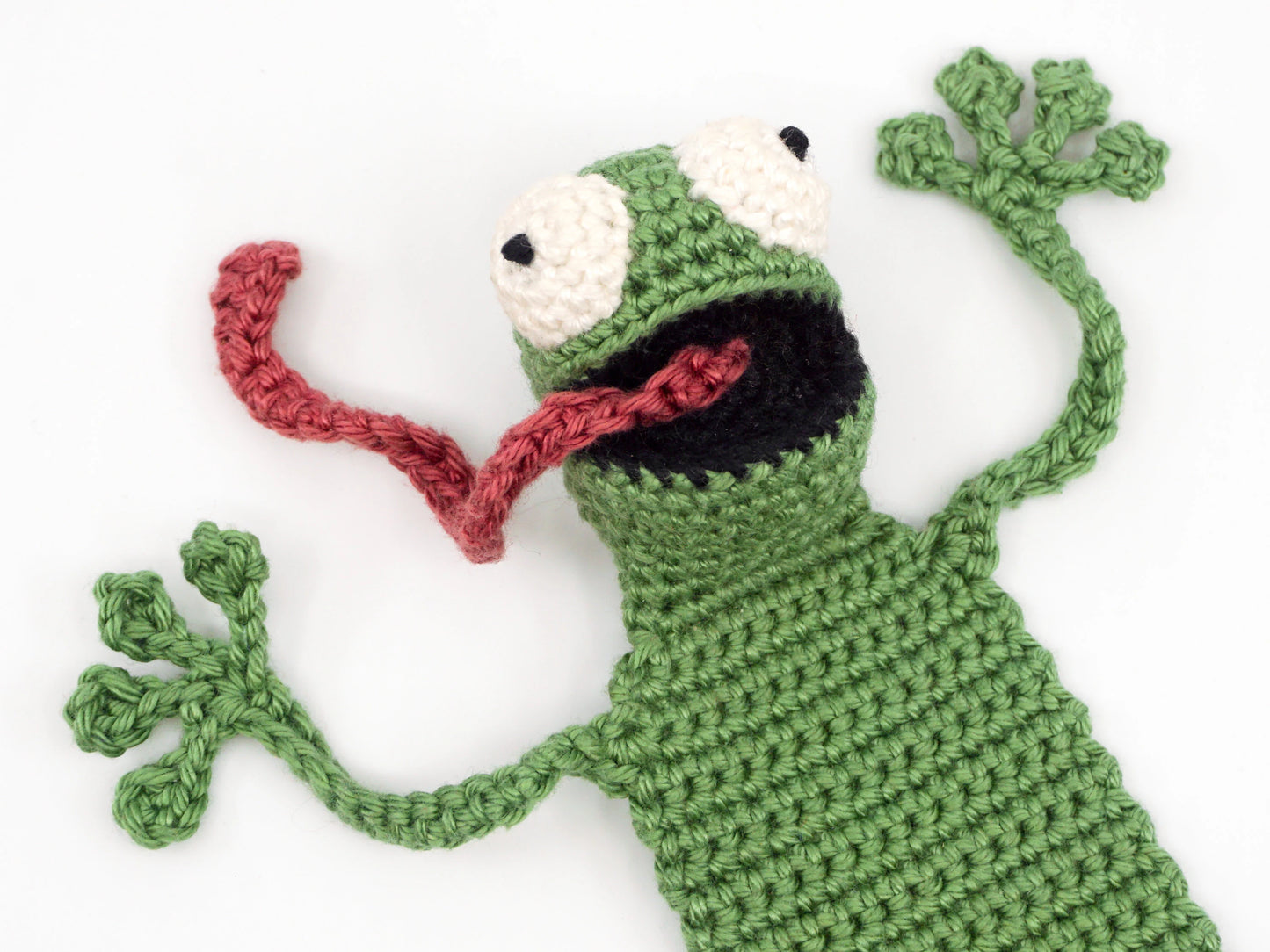 The Frog Bookmark Crochet Pattern