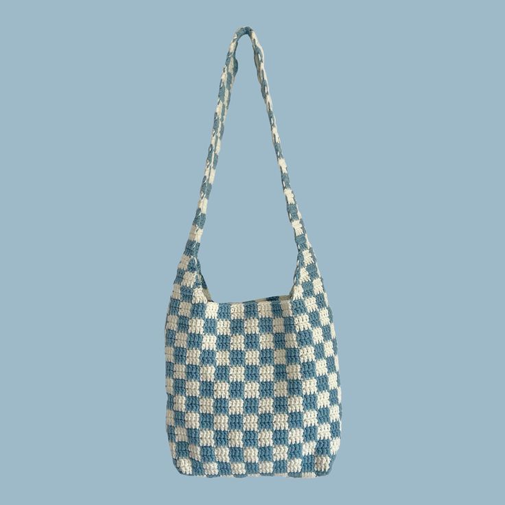 Checkerboard Bag Crochet Pattern