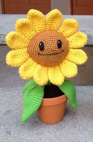 Happy Sunflower Crochet Pattern