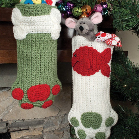 Crochet Cat Paws XMAS Crochet Pattern