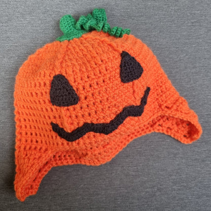 Halloween Pumpkin Hat Crochet Pattern