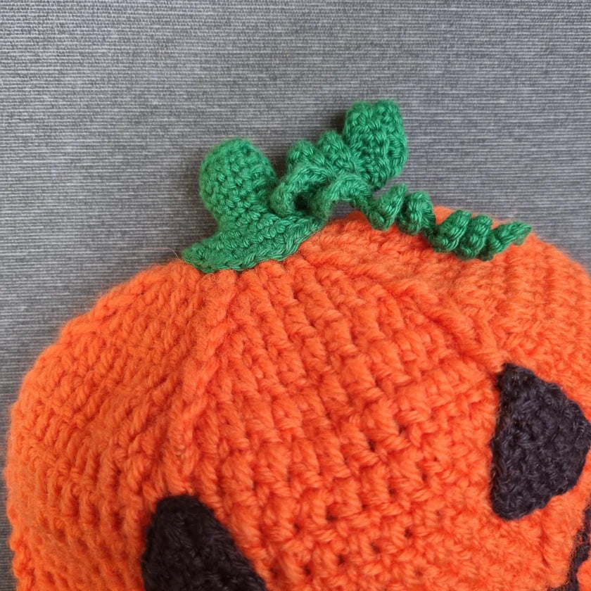 Halloween Pumpkin Hat Crochet Pattern
