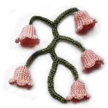 Bell Flower Applique Crochet Pattern