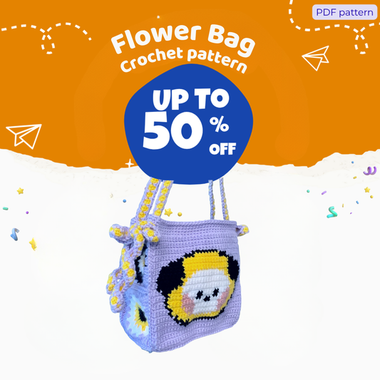 Flower Bag Crochet Pattern