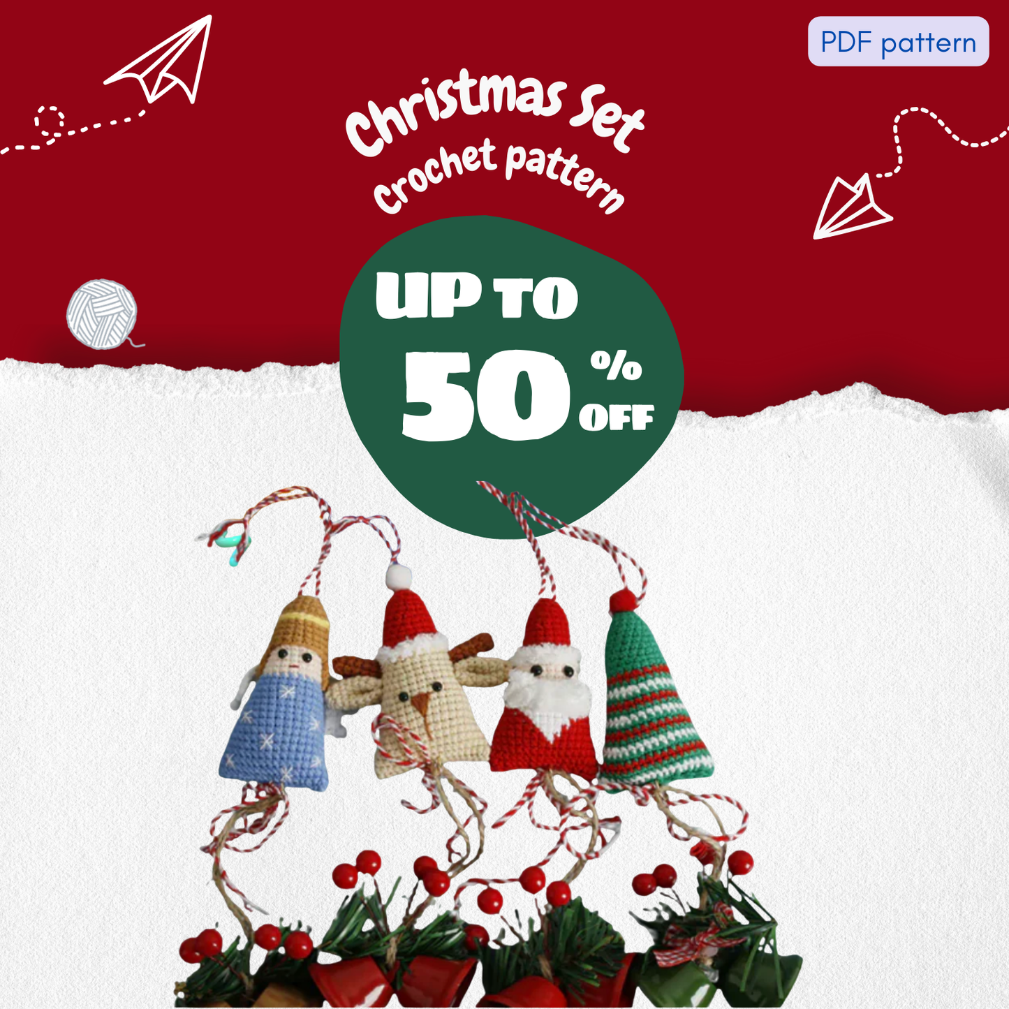Christmas Set Crochet Pattern