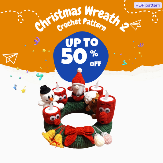 Amigurumi Christmas Wreath Crochet Patterns
