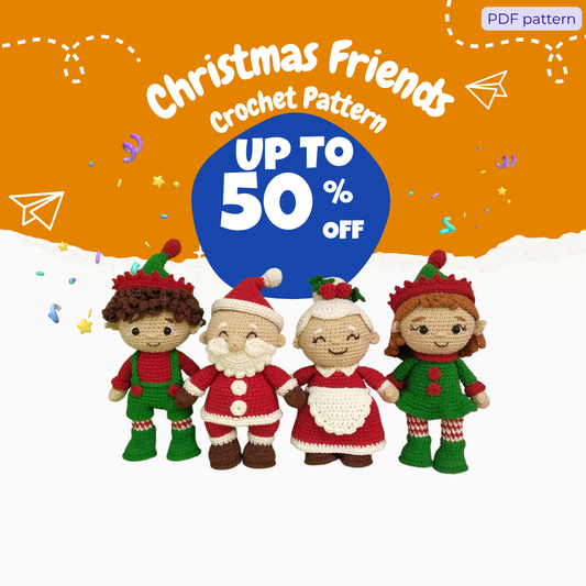Christmas Friends Crochet Pattern