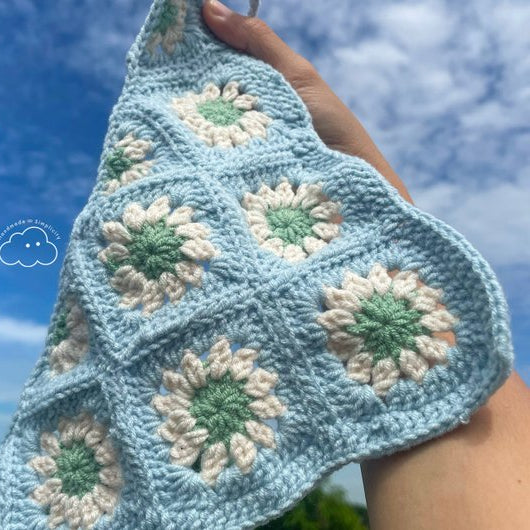 Daisy Bandana Crochet Pattern