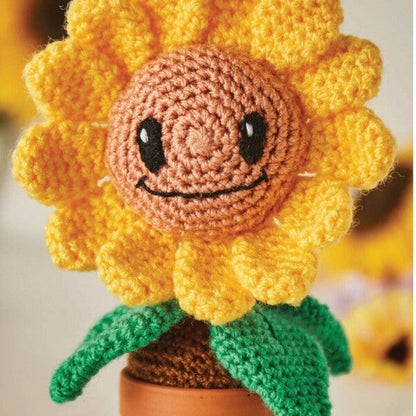 Happy Sunflower Crochet Pattern