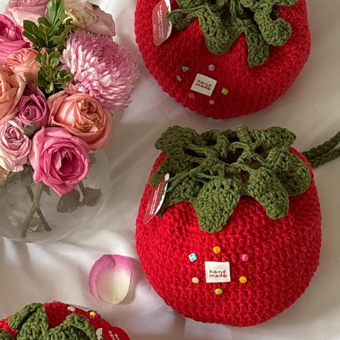 Tomato Bag Crochet Pattern