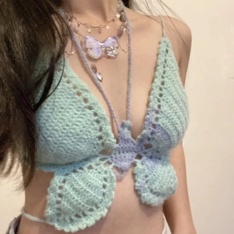 Flutter Bloom Top Crochet Pattern