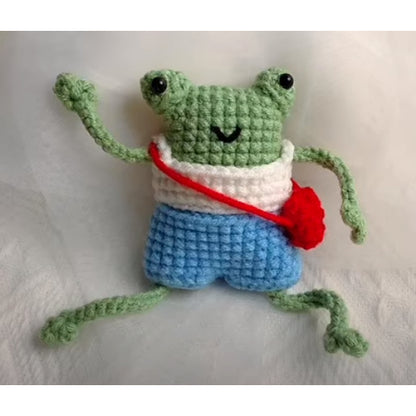 No sew leggy frog Crochet Pattern