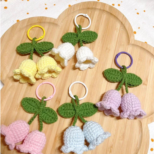 Lily keychain Crochet Pattern