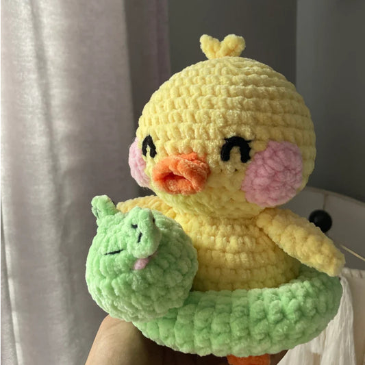 Dudu Duck Plushie Crochet Pattern