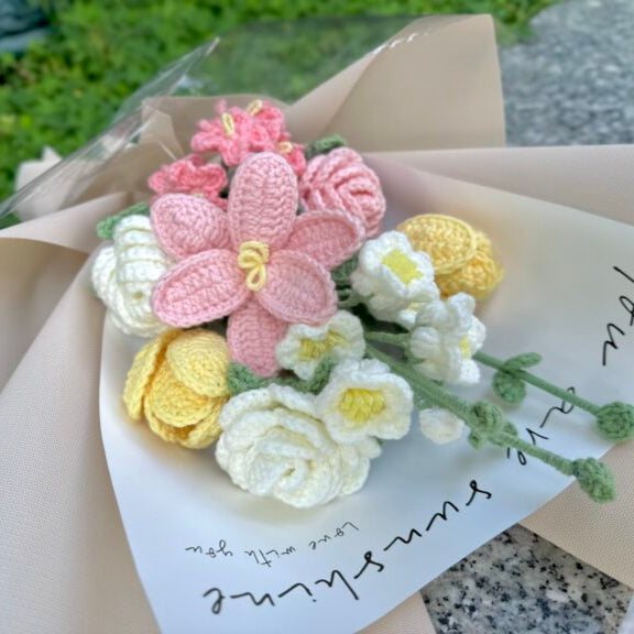 Flowers Bouquet Crochet Pattern