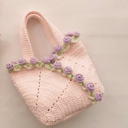 Rose Garden Bag Crochet Pattern