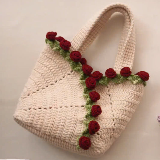 Rose Garden Bag Crochet Pattern