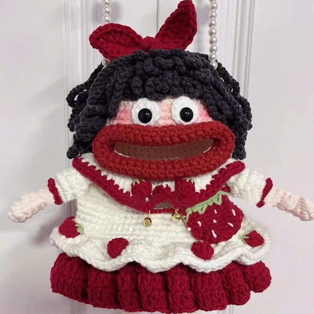 Strawberry Girl Bag Crochet Pattern