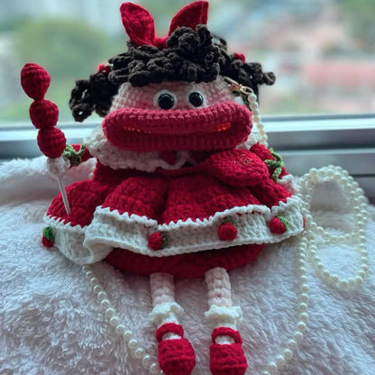 Strawberry Girl Bag Crochet Pattern