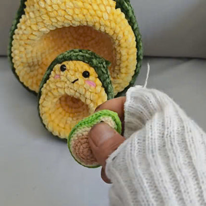 Avocado Toy Pattern Crochet