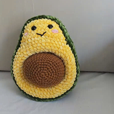 Avocado Toy Pattern Crochet