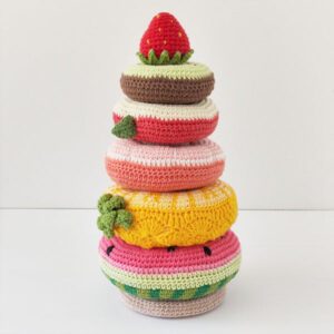 Fruit Stacking Toy Crochet Pattern