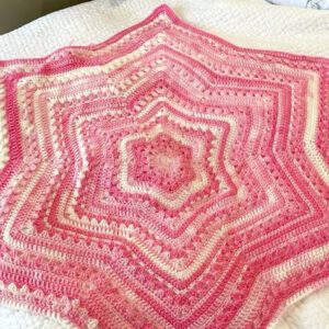 Sweet Starburst Blanket Crochet Pattern