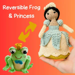 Reversible Frog And Princess Crochet Pattern