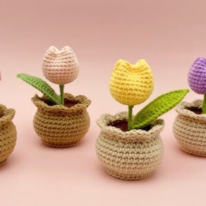Mini Tulip Crochet Pattern