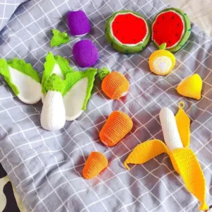 Patron Frutas Crochet Pattern