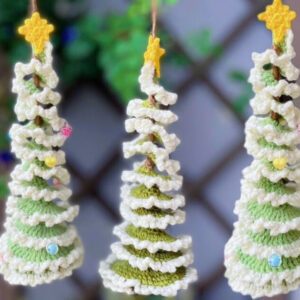 Christmas Tree Spinner Crochet Pattern