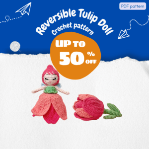Reversible Tulip Doll Crochet Pattern