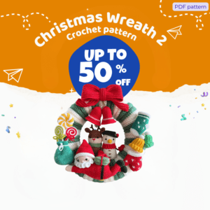 Christmas Wreath 2 Crochet Pattern