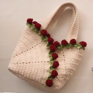 Rose Garden Bag Crochet Pattern